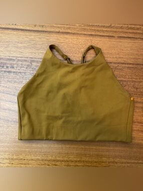 Girlfriend Collective Topanga halter sports bra Size M